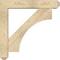 Ekena Millwork Westlake Craftsman Rough Sawn Bracket w/ Offset Brace, Douglas Fir, 6"W x 30"D x 30"H BKT0604X30X30WTL04RDF - alternate 4
